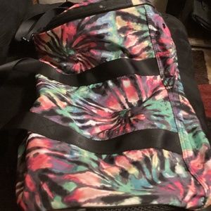 Multi colored Duffel bag